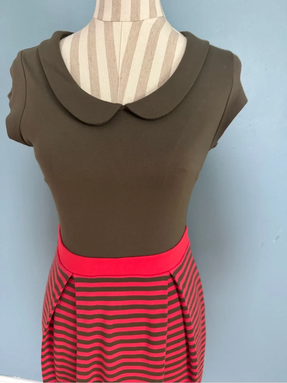 Boden Striped Midi Dress